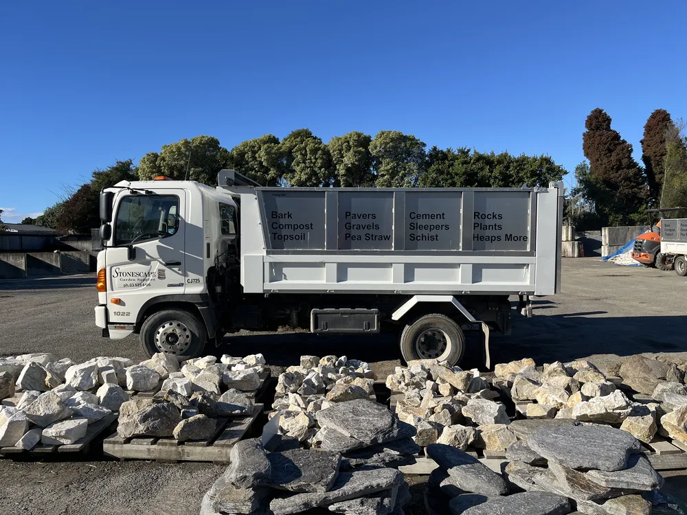 5-tonne truck in the yard